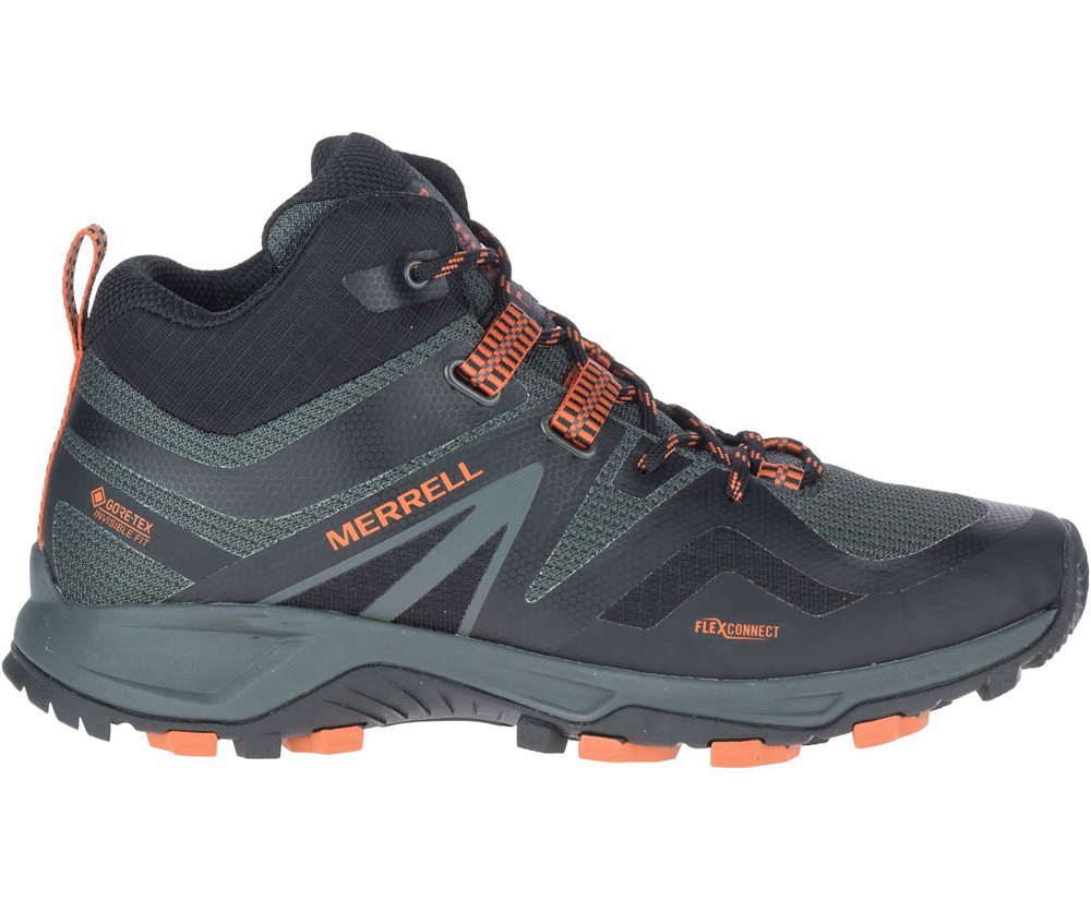 Merrell Hiking Boots Grey - MQM Flex 2 Mid GORE-TEX® - Mens 97KPOGSQD